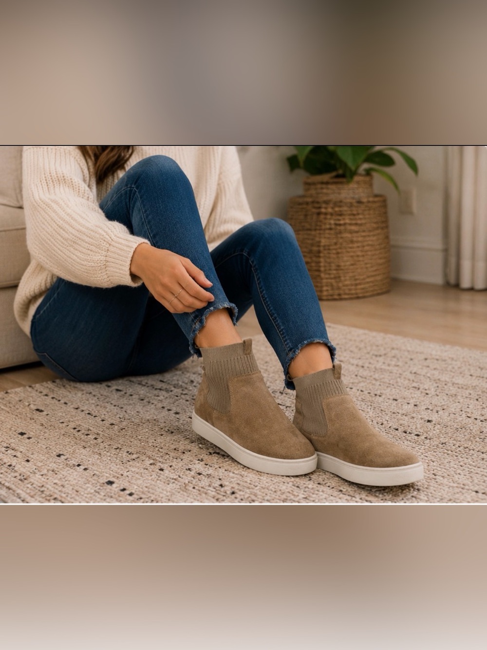Corkys Footwear Sweater Weather Bootie in the color Camel